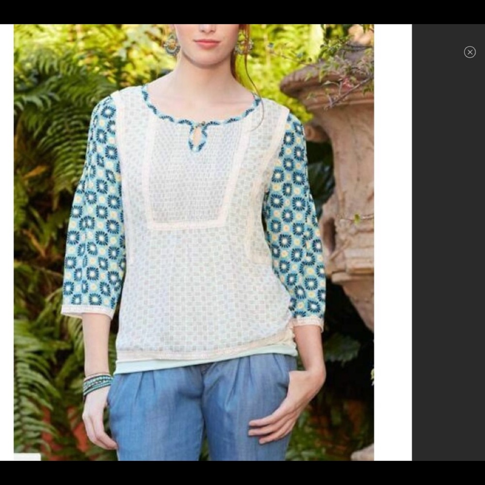 Like New!  Matilda Jane XS Peasant Top